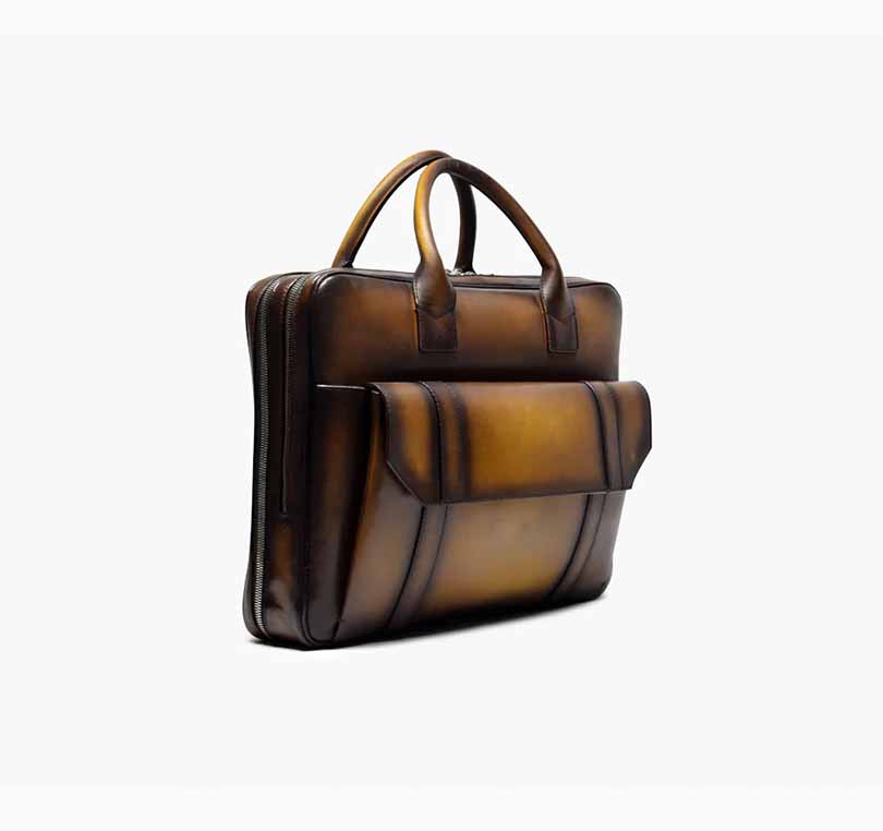 Dorado store leather briefcase